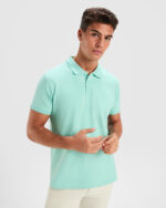 Polo Hombre PO 6441 WOS Personalizable color - Verde Menta
