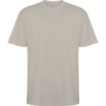 Camiseta CA6560 BULL manga corta oversize algodón pesado 210g color - Gris Piedra