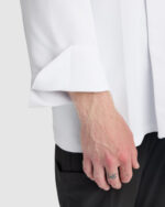 Chaqueta CQ4500 DABIZ cocinero unisex HORECA color - Blanco