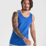 Camiseta tirantes CA6545 TEXAS hombre mujer algodón adulto e infantil color - Royal