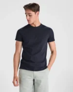 Camiseta Roly CA6550 BRACO manga corta algodón peinado 180g - Imagen 4