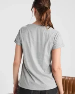 Camiseta CA6643 CIES manga corta algodón ligeramente entallada color - Gris Vigore
