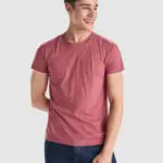 Camiseta Roly CA6660 FOX manga corta acabado vigoré hombre