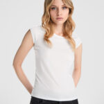 Camiseta Roly CA6692 HAWAII manga corta sublimación poliéster blanca