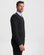 Jersey JE8417 HILUX punto fino hombre HORECA color - Negro
