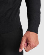 Jersey JE8417 HILUX punto fino hombre HORECA color - Negro