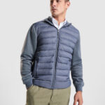 Chaqueta CQ8420 VIVARO cremallera unisex acolchada HORECA color - Plomo
