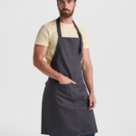 Delantal Roly DE9139 BOST largo sarga reciclado HORECA sostenible
