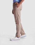 Pantalón PA9145 BEVERLY chino hombre hostelería HORECA stretch color - Beige