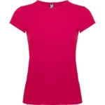 Camiseta CA6597 BALI manga corta mujer algodón elastano entallada