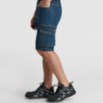 Bermuda BE6703 NIVUS vaquera stretch multibolsillos industria tallas europeas color - Vaquero