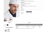 Gorro Roly GR9090 LAGASSE cocina rejilla visera plegada unisex industria alimentaria