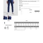 Pantalón Roly PA8415 BROCK vaquero hombre hostelería HORECA