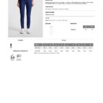 Pantalón Roly PA8416 BROCK WOMAN vaquero mujer hostelería HORECA