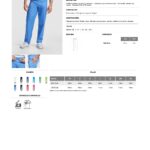 Pantalón Roly PA9087 CARE sanitario unisex sarga sanidad estética