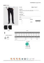 Pantalón Roly PA9250 WAITER camarero 100% poliéster HORECA Duo Concept - Imagen 2