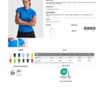 Polo técnico Roly PO0410 MONZHA WOMAN
