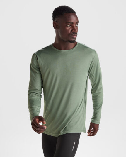 Camiseta técnica CA0432 ESTORIL L_S color - Verde Laurel