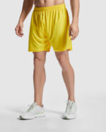 Pantalón corto PA0484 CALCIO color - Amarillo