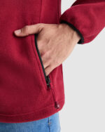Chaqueta Polar SM1195 LUCIANE color - Granate