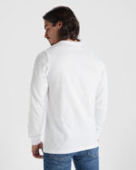 Camiseta CA1204 POINTER manga larga hombre algodón tallas XS a 4XL color - Blanco