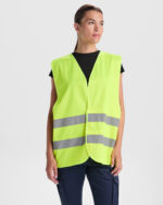 Chaleco CC5063 SIRIO Alta Visibilidad color - Amarillo Fluor