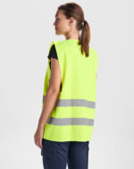 Chaleco CC5063 SIRIO Alta Visibilidad color - Amarillo Fluor