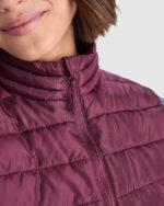 Chaleco RA5093 OSLO WOMAN color - Rojo Ciruela