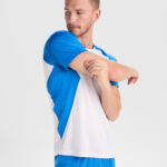 Camiseta técnica CA6399 BUGATTI color blanco/royal