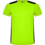 Camiseta técnica CA6652 DETROIT color lima punch/negro