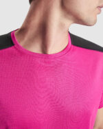 Camiseta técnica CA6652 DETROIT color fucsia/negro