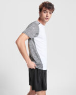 Camiseta técnica CA6653 ZOLDER color blanco/negro vigore