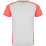 Camiseta técnica CA6653 ZOLDER color blanco/coral fluor vigore