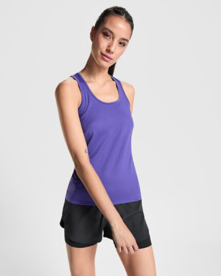 Camiseta técnica CA6656 AIDA color - Morado