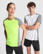 Camiseta técnica CA6663 ZOLDER WOMAN color amarillo fluor/negro vigore