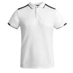 Polo técnico PO0402 TAMIL color blanco/negro