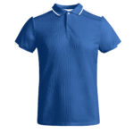 Polo técnico PO0402 TAMIL color royal/blanco
