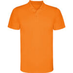 Polo técnico PO0404 MONZHA color - Naranja Fluor