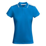 Polo técnico PO0409 TAMIL WOMAN color royal/blanco
