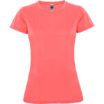 Camiseta técnica CA0423 MONTECARLO WOMAN color - Coral Fluor