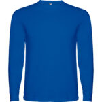 Camiseta CA1204 POINTER manga larga hombre algodón tallas XS a 4XL color - Royal