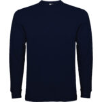 Camiseta CA1204 POINTER manga larga hombre algodón tallas XS a 4XL color - Marino