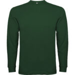 Camiseta CA1204 POINTER manga larga hombre algodón tallas XS a 4XL color - Verde Botella