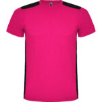 Camiseta técnica CA6652 DETROIT color fucsia/negro
