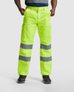 Pantalón HV9309 ALFA Alta Visibilidad color - Amarillo Fluor