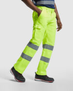 Pantalón HV9309 ALFA Alta Visibilidad color - Amarillo Fluor