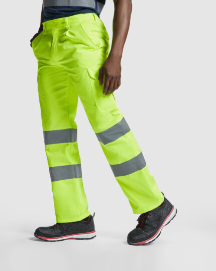Pantalón HV9309 ALFA Alta Visibilidad color - Amarillo Fluor