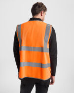 Chaleco CC9311 POLUX Alta Visibilidad color - Naranja Fluor
