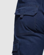 Pantalón HV9312 DAILY STRETCH HV Alta Visibilidad color marino/amarillo fluor
