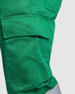 Pantalón HV9321 ENIX Alta Visibilidad color verde jardín/amarillo fluor